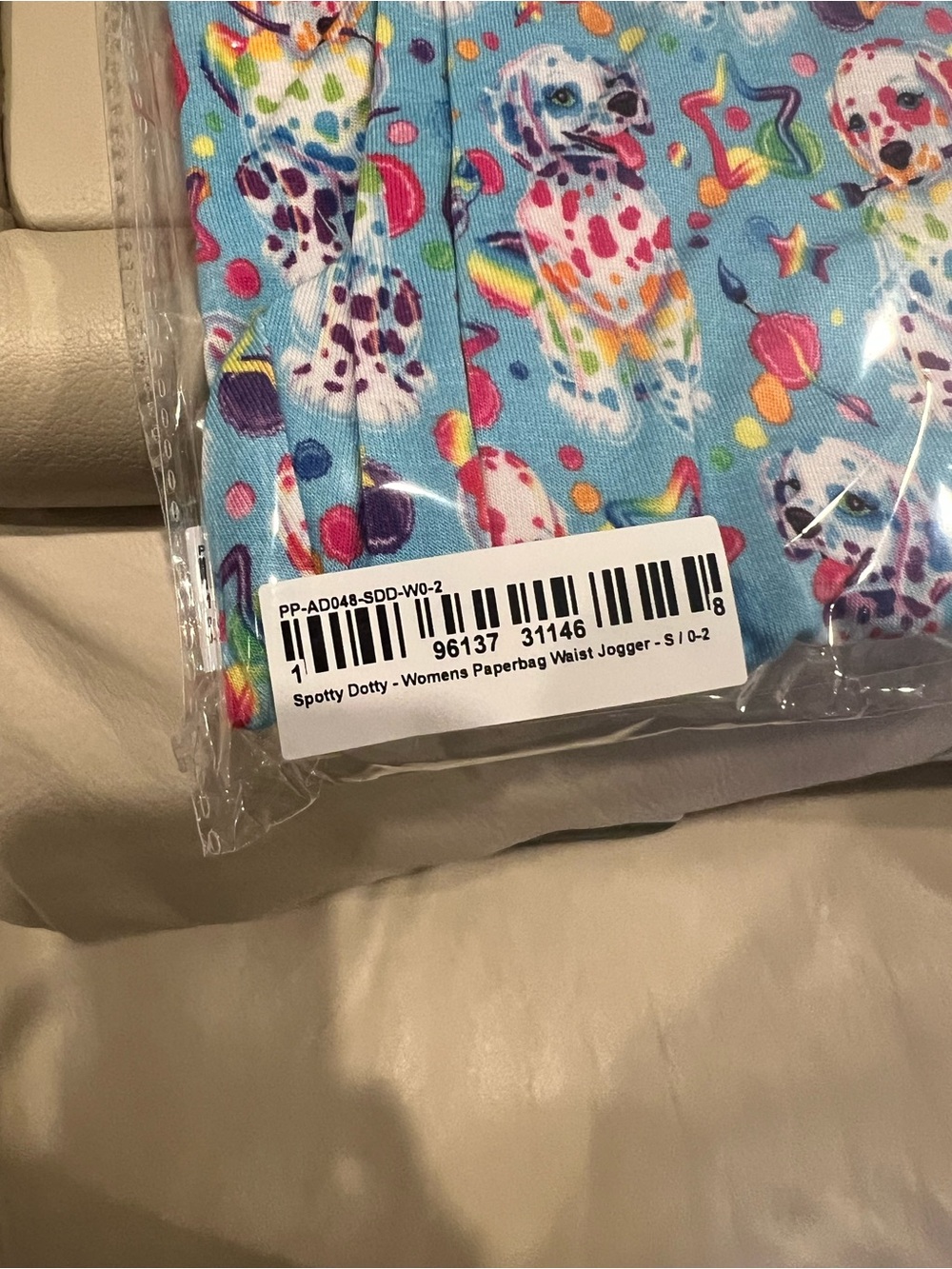 Posh Peanut Lisa Frank Spotty Dotty Long Sleeve Pajamas set (S) - Picture 4 of 4